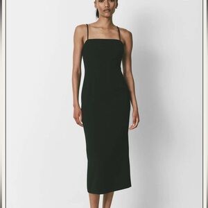 Sophie Rue Classic Black Midi Dress
